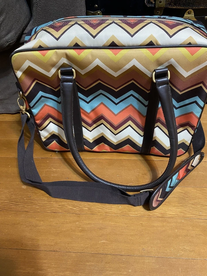 ✈️ Bolso de Viaje MISSONI para TARGET ZIG ZAG PORTÁTIL Avión Bolso de Transporte Bandolera Foto 2 de 4