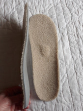 Men's Sz 11 Pair Fleece Foam Insoles Arch Metatarsal Support NEW