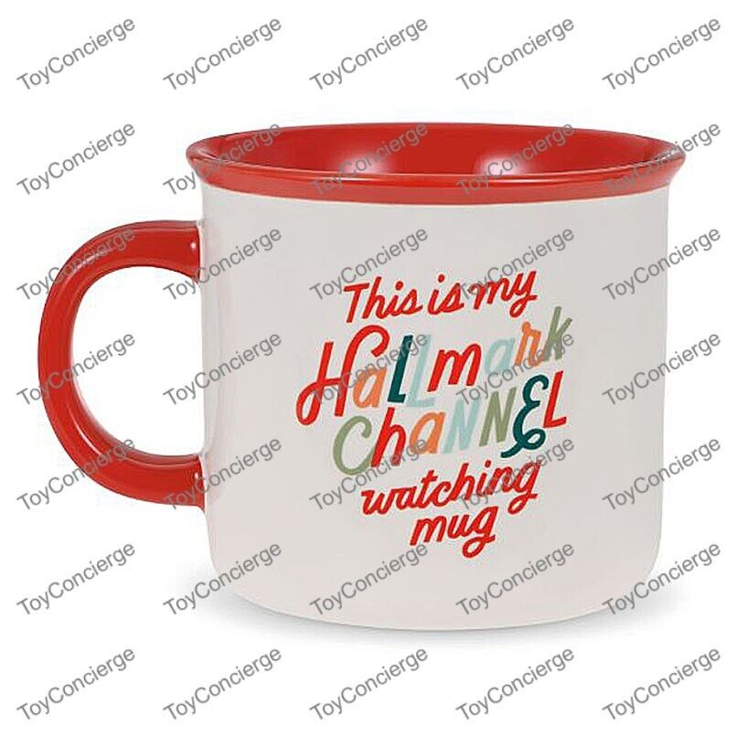 ^ HALLMARK MUG - THIS IS MY HALLMARK CHANNEL WATCHING MUG - COFFEE MUG - NEW