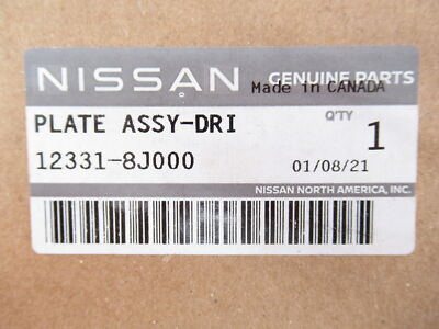 Genuine OEM Nissan 12331-8J000 Drive & Gear Plate 02-06 Altima 02