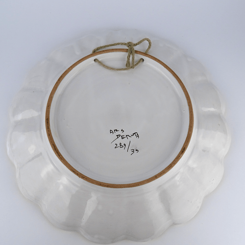 Deruta Majolica Bowl Neo Renaissance, Ricco Faience Raffaellesco Bowl - Picture 10 of 11