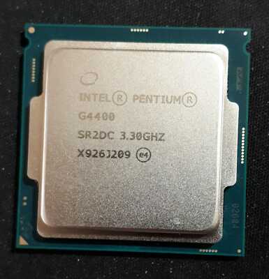 NEW Tray Intel Pentium G4400 3.3GHz 3M Cache Dual-Core CPU