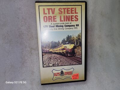 LTV Steel Ore Lines Erie Mining VHS Tape