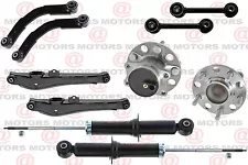 Rear Control Arms Strut Assembly Wheel Bearing & Hub Assy Fits Patriot 07 To 09