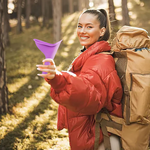 4 Packs Female Urination Device, Reusable Pee Funnel for Women Portable Travel U - Picture 5 of 12