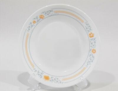 1 Corelle APRICOT GROVE 6 3/4'' BREAD PLATE Dessert Pie Side *Peach Blue Floral
