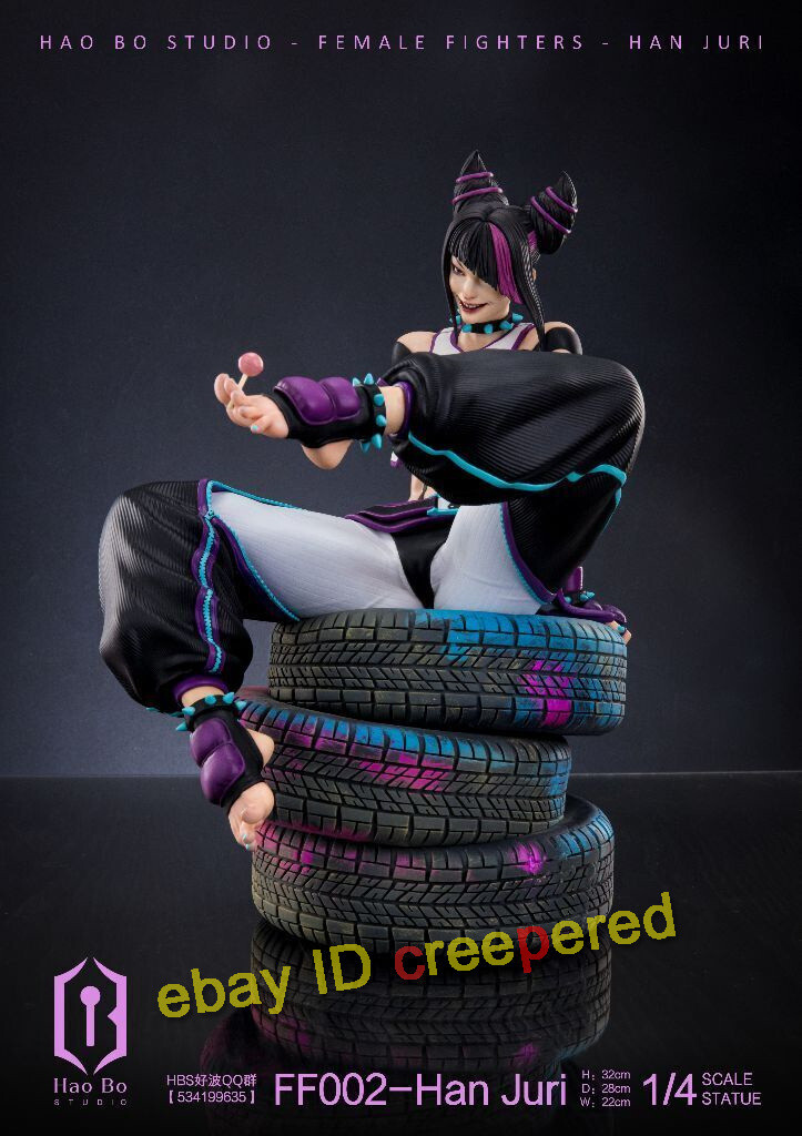 HaoBo Studio Juri ハン・ジュリ 1/4 Resin Statue Painted Cast Off