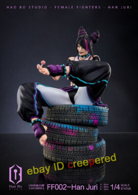 HaoBo Studio Han Juri SF 1/4 Scale Resin Statue Painted Cast Off