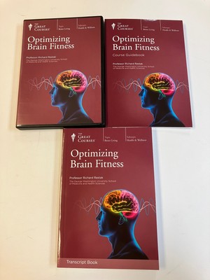 GREAT COURSES Optimizing Brain Fitness - DVDs Guidebook & Transcript
