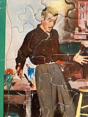 MILTON BRADLEY CO. アメリカ製 アンティーク ジグソーパズル MILTON BRADLEY CO. アメリカ製 アンティーク ジグソーパズル MILTON