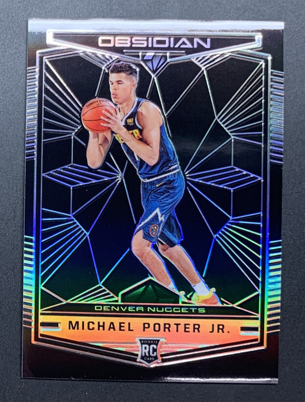 【10枚シリ】Michael Porter Jr. RC Obsidian 2018-19 Panini Obsidian - Michael Porter Jr. #RJ-MPJ for