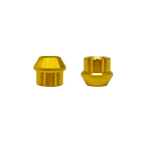 Rison Titanium Lug Nuts Open End Lug Nuts 12 Point GR5 Ti M12 M14 Lug Nut 20PCS - Picture 45 of 79