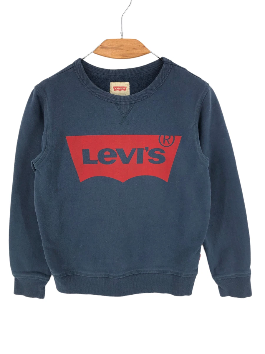 Pull Garçon St George Rouge Coton – Taille 11-12 Ans, Col Rond, Manches Longues