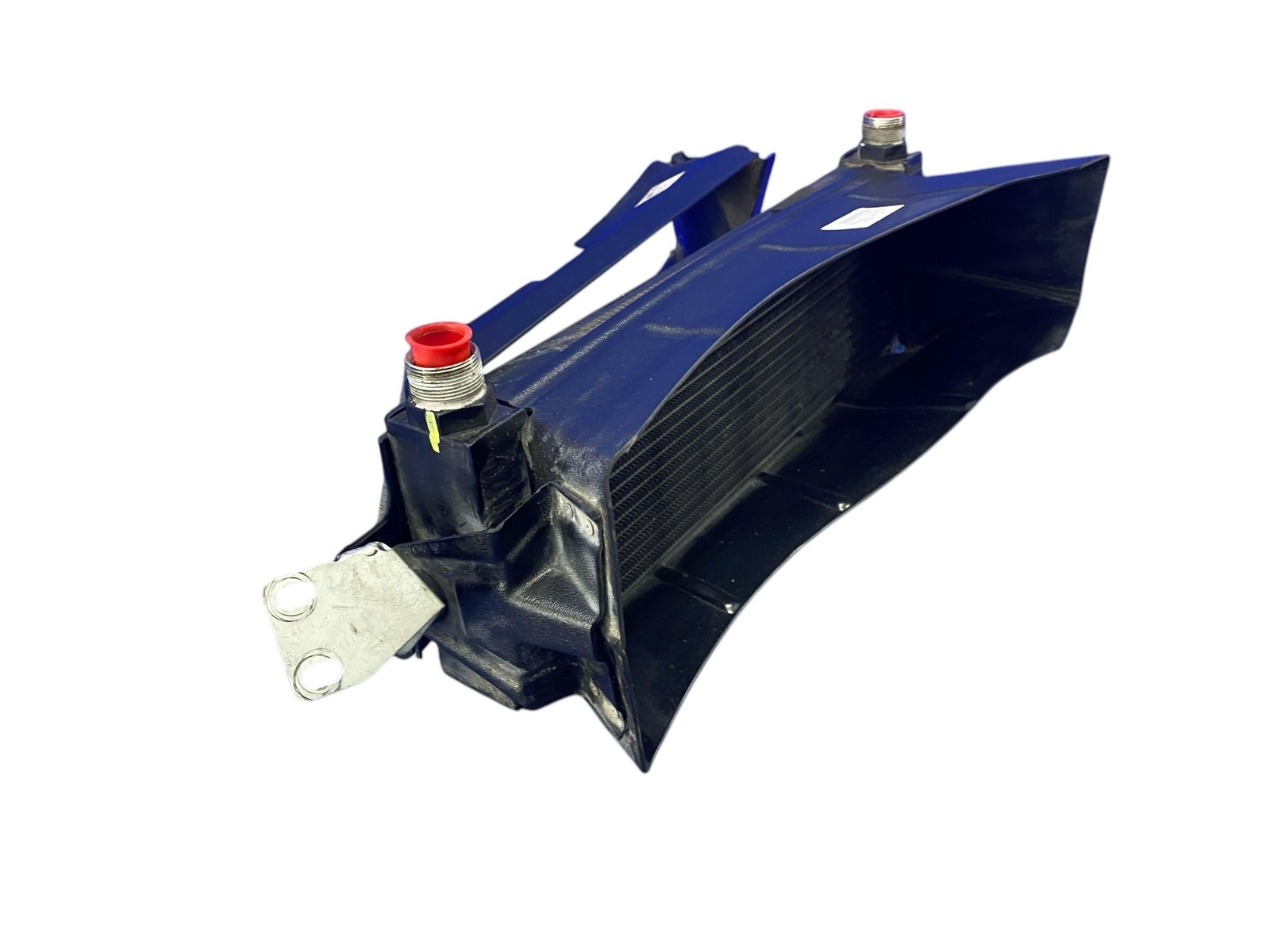 2003-2008 LAMBORGHINI GALLARDO AWD 5.0L OIL COOLER W/ DUCT SHROUD TRIM 400317025