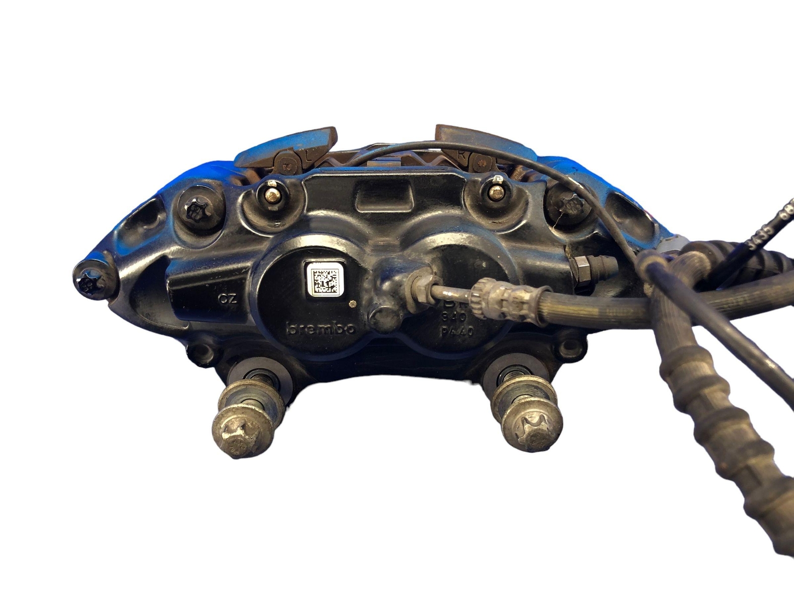 2014 2015 2016 2017 2018 2019 BMW I8 OEM FRONT LEFT BRAKE CALIPER *PAINTED BLUE*