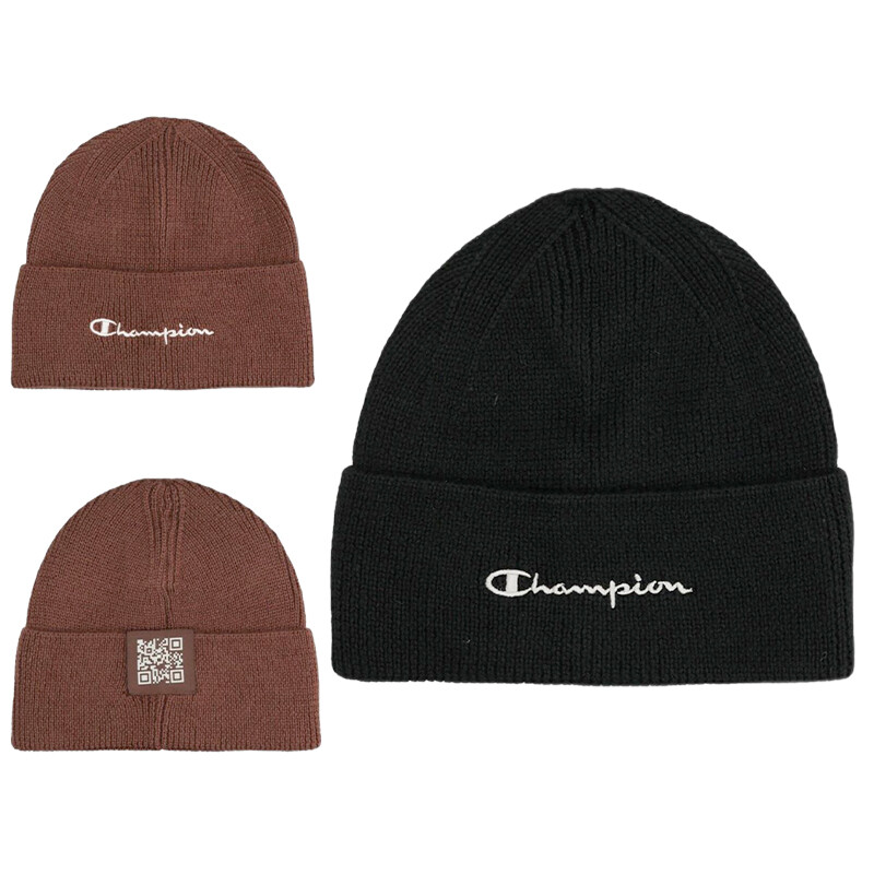 CHAMPION Mens Womens Beanie Hat Thick Warm Winter knitted Outdoor