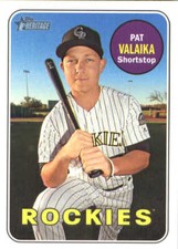 2018 Topps Heritage #353 Pat Valaika - NM