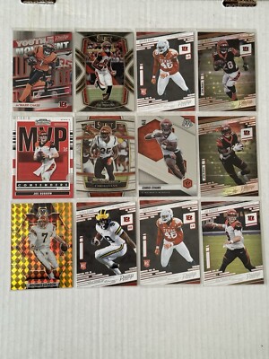 Cincinnati Bengals Football Card Lot Rookies Inserts & Parallels