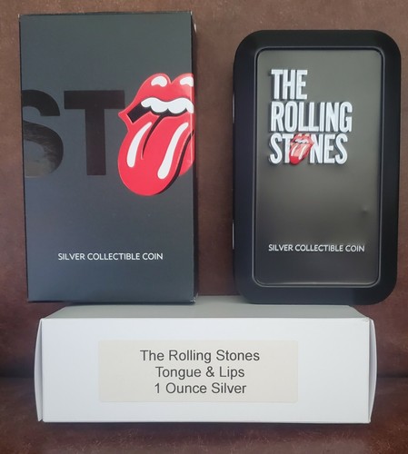 2021 NGC PF 70 GIBRALTAR 1oz Silver £5 "THE ROLLING STONES" U/C / 1st Release - Picture 4 of 4