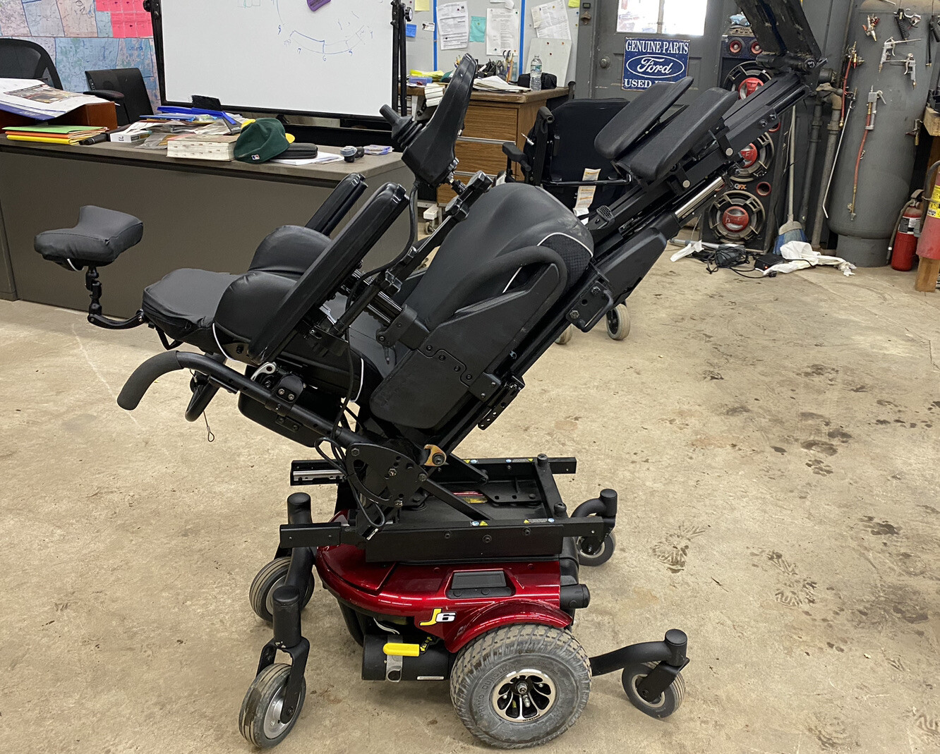 Quantum J6 Pride Mobility Motorized Wheelchair eBay