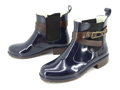 Rieker Gummi gefüttert Boots Schuhe Stiefel Damenstiefel