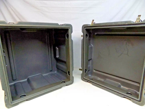 Zero Case Heavy Duty Military Equipment Case, with precut foam 24" x 24" x 21"
