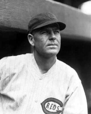 William C Walker of the Cincinnati Reds in 1929 Baseball Old Photo
