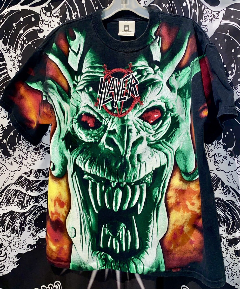SLAYER L 1996 Root Of All Evil Monster Shirt All Over Print