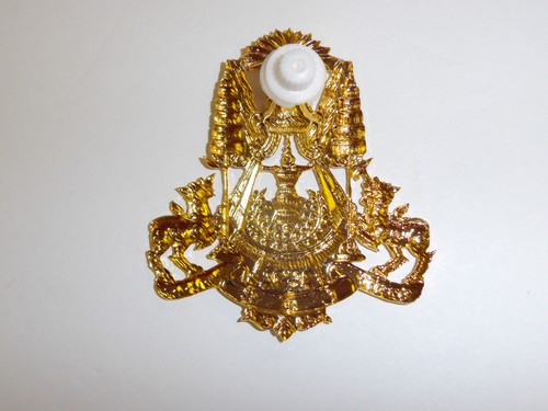 b0481 Vietnam Era Khmer Cambodia Cap badge 1960's-70's ir12b - Picture 2 of 3