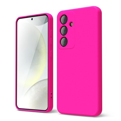 Samsung Galaxy S24 Plus Case Liquid Silicone Soft Rubber Shockproof Phone Cover