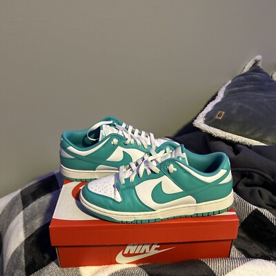 Size 9 - Nike Dunk Low Clear Jade
