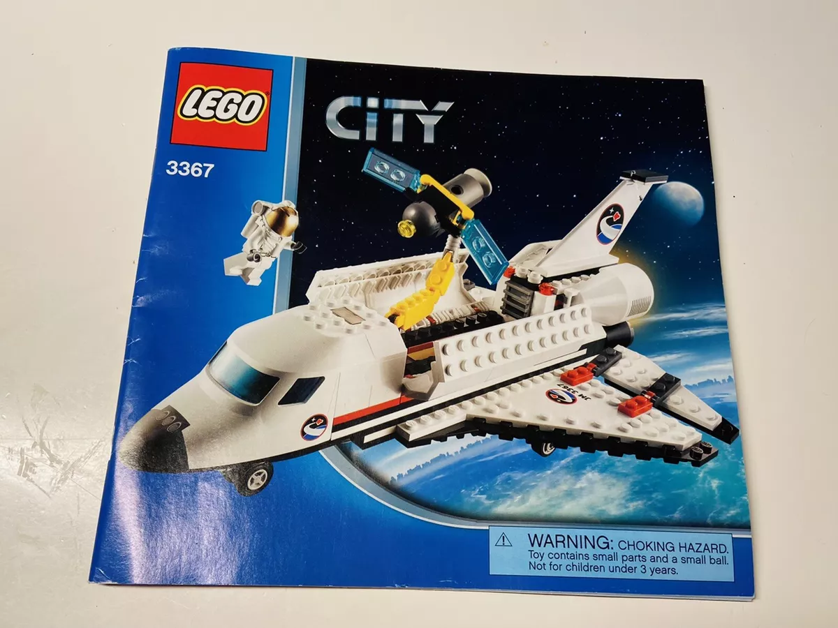 Lego city space shuttle instructions sale