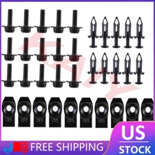 35XFor Nissan Body Bolts & U-nut Clips M6 Engine Under Cover Splash Shield Guard