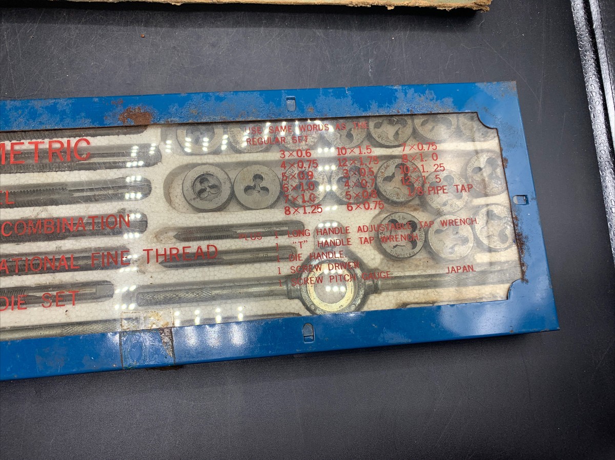 40-Piece Tap and Die Set Tungsten Alloy Steel Japan | eBay