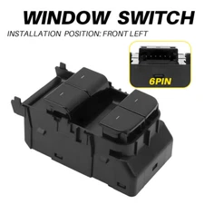 Master Power Window Switch Front Left Driver Side For 2020-24 Tesla Model 3/Y T