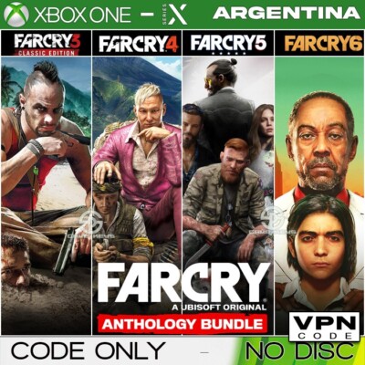 Far Cry Anthology Bundle (Far cry 3,4,5,6) XBOX One X|S Key