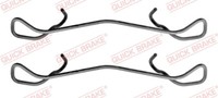 Quick Brake 109-1189 ZubehöRkit, Scheibenbremsbelag FüR Nissan
