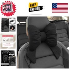 Cute Bow Car Headrest Pillowcomfortable Breathable Car Neck Pillows For... Cute Bow Car Headrest Pillowcomfortable Breathable Car Neck Pillows For...