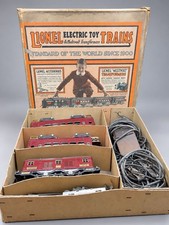Vtg Prewar Lionel Standard Gauge Train Set Boxed Outfit No. 350 Maroon No 8 !