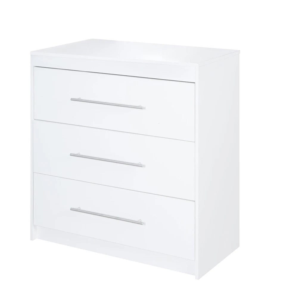 B-Ware Wickelkommode „Maren“ mit abnehmbarem Aufsatz , schmal, 3 Schubladen, Wic - Bild 3 von 4