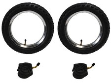 2 x Phil & Teds NAVIGATOR Off Road PUNCTURE PROTECTED Pram Tyres & Tubes Set