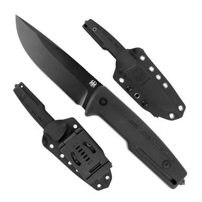 GSG-9 Jagd Messer ''EM2'' feststehende Klinge - Outdoor Jäger Gürtel Kydexscheide