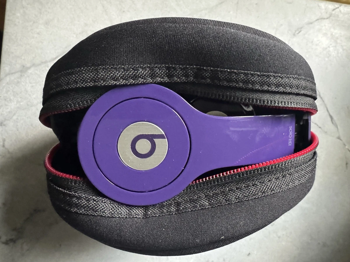 Beats by Dr. Dre Solo パープル ジャスティンビーバー SUPER RARE