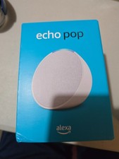 Amazon Echo Pop Smart Speaker - Glacier White