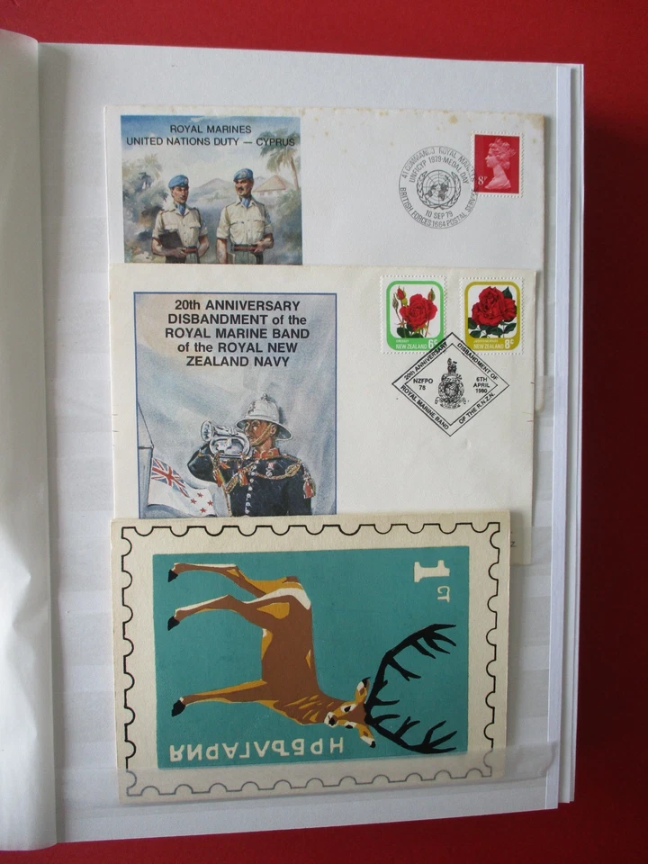 World Stamp Collection Belgium Canada Germany GB Nigeria China Egy etc Prophilia - Image 2 of 4