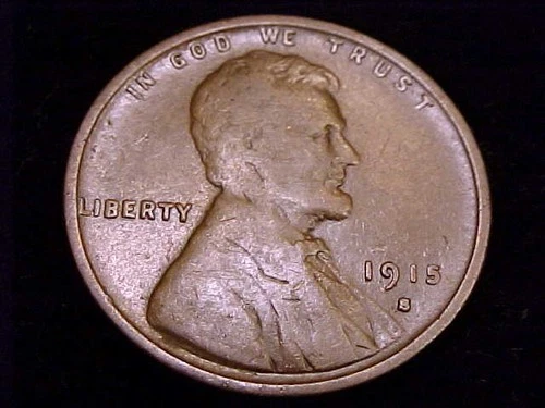 1915-S  Lincoln Cent, Good Grade