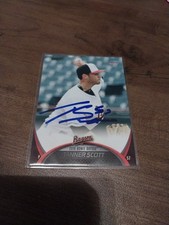 Tanner Scott 2016 Team Card IP Signed Autograph Los Angeles Dodgers 