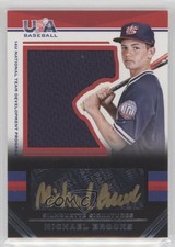 2017 Panini USA Baseball Stars & Stripes 34/44 Michael Brooks #161 Auto 2oe