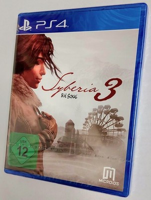 SYBERIA 3 (PlayStation 4, PS4, 2017) NEU & OVP!