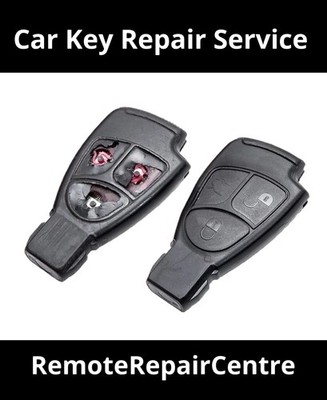Mercedes SLK 2 / 3 Tasten Fernbedienung Schlüsselanhänger Reparatur Aufarbeitung Service alle Modelle